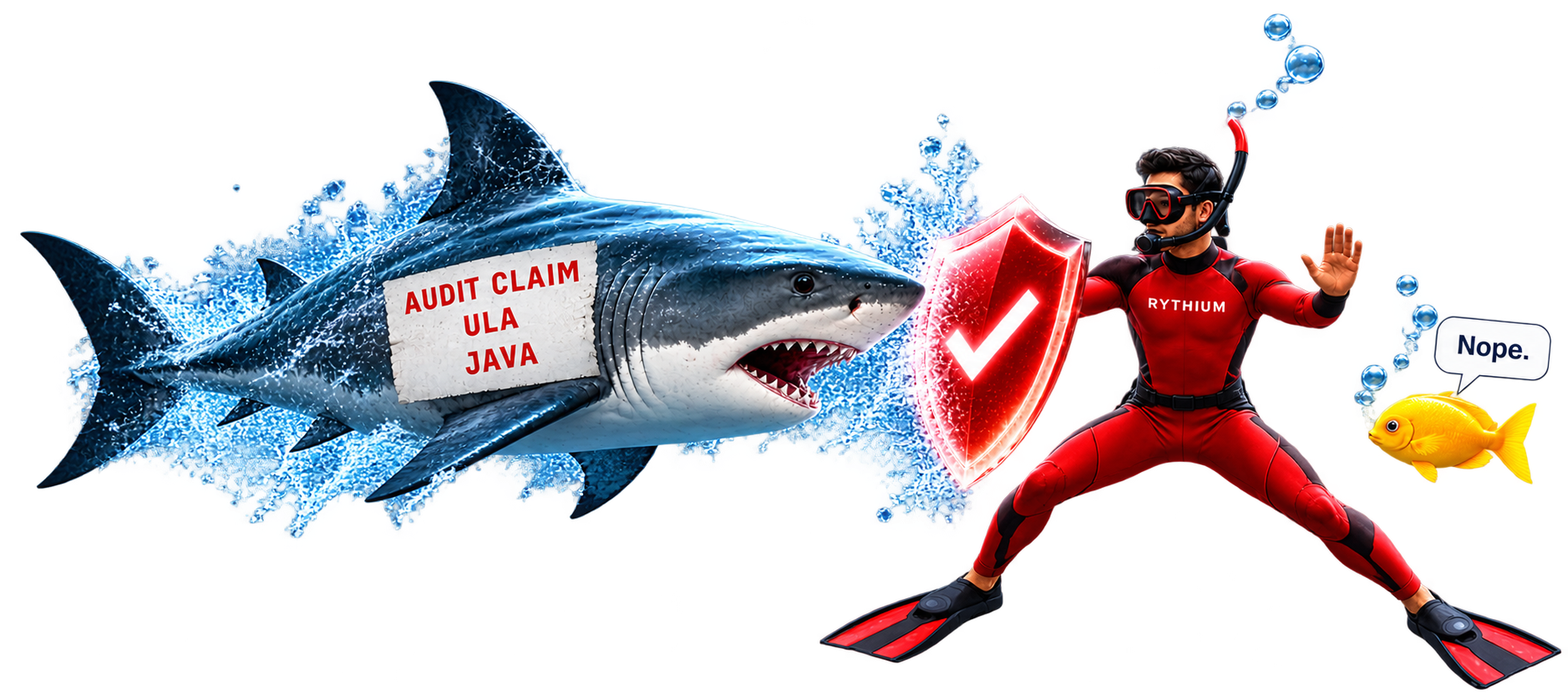 Rythium independent software licensing advisor protecting a company from vendor audit claims